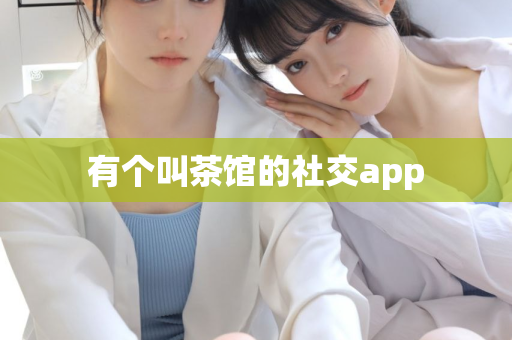 有个叫茶馆的社交app第1张-深圳外围预约