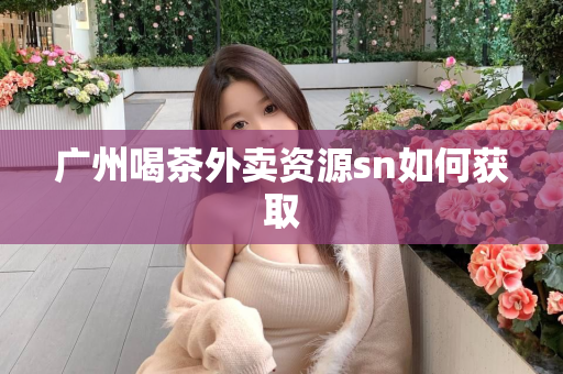 广州喝茶外卖资源sn如何获取